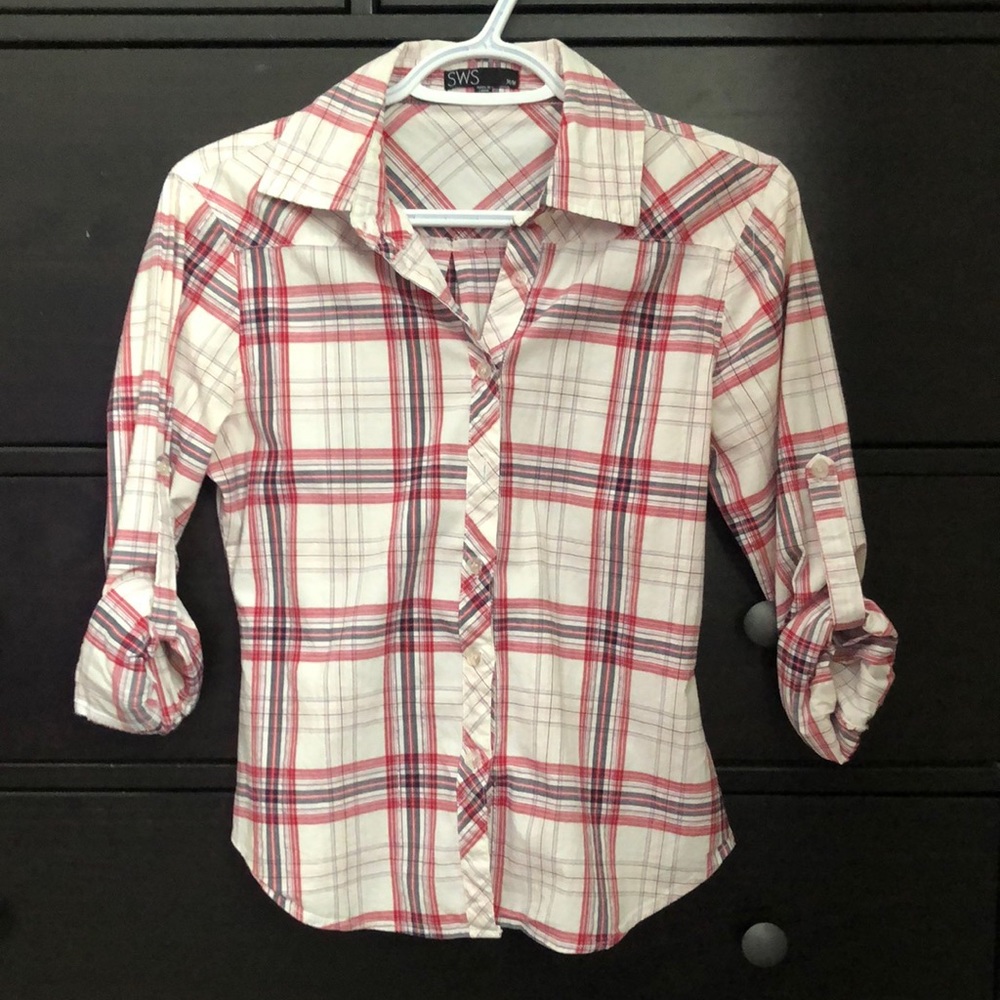 Plaid Shirt 🤠(Size M)
